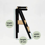 Faltbarer Lernturm in 4 Farben von KateHaa - Kletterling – einfach Kind sein