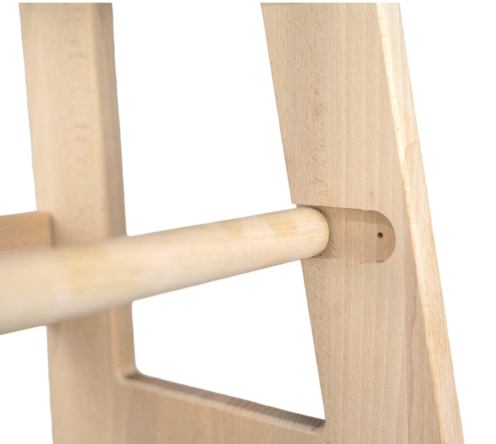 Lernturm aus massiver Buche von PeterundDepi unbehandelt - Kletterling – einfach Kind sein