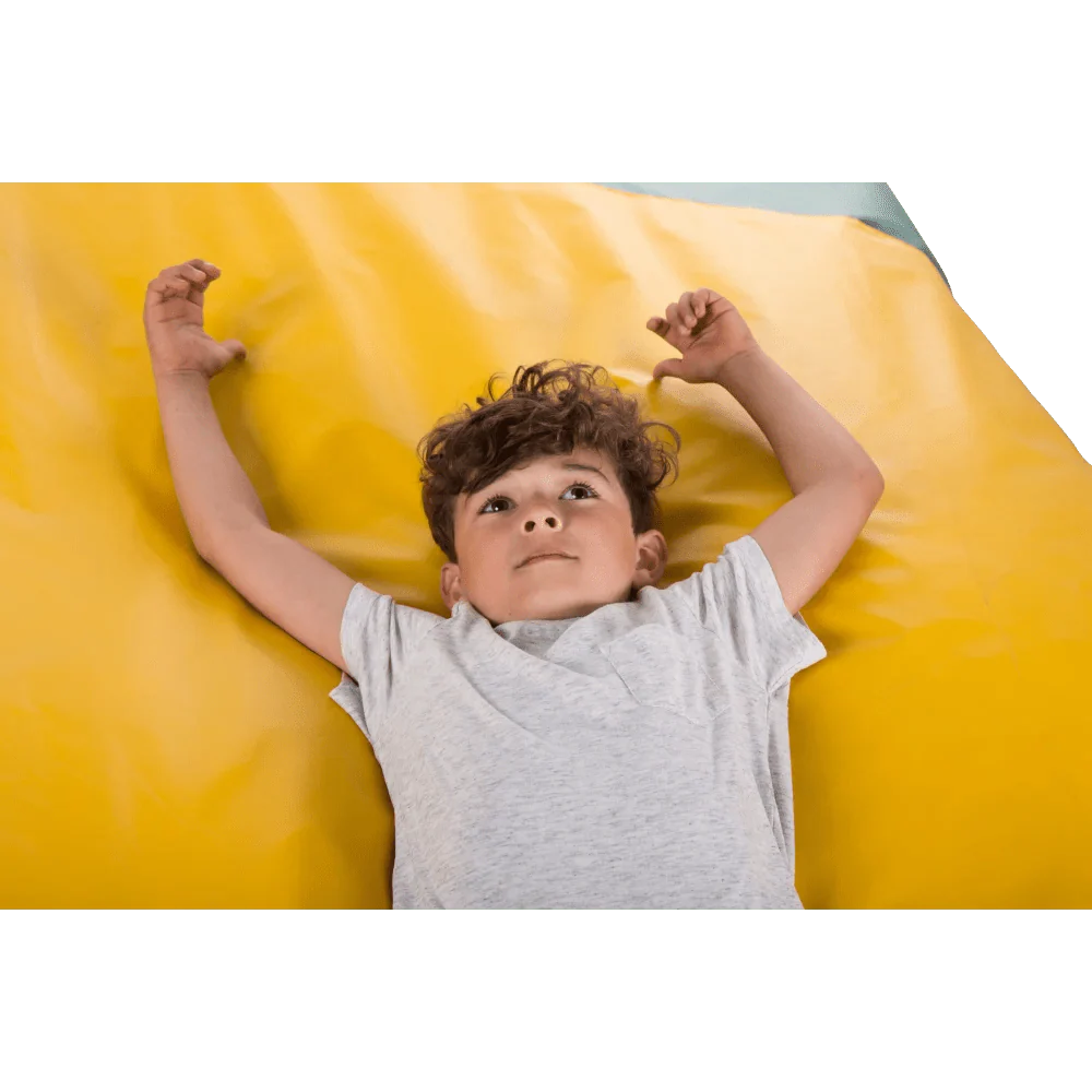 Spielmatte WOLKE THIEME | weiche Polsterung | 200 x 200 x 20 cm - Kletterling – einfach Kind sein