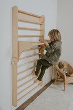 Pikler Dreieck und Sprossenwand 2in1 von leg&go - Kletterling – einfach Kind sein