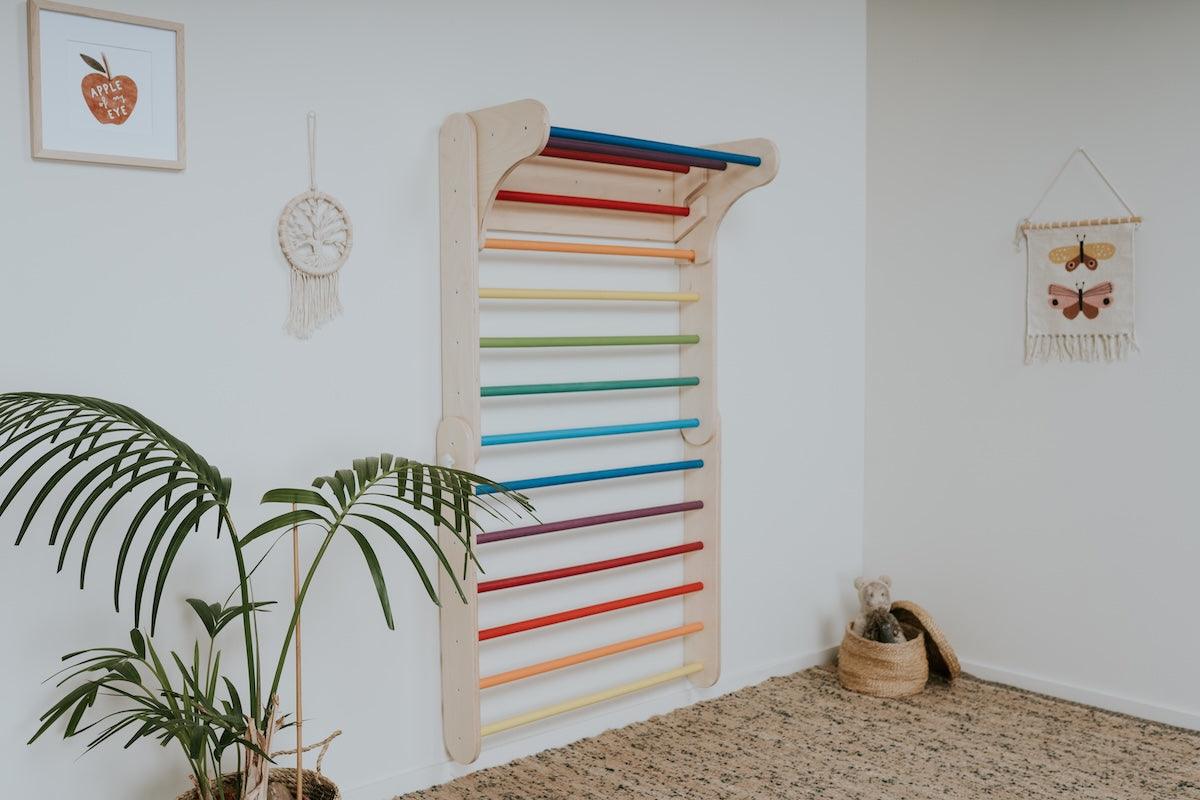 Pikler Dreieck und Sprossenwand 2in1 von leg&go - Kletterling – einfach Kind sein