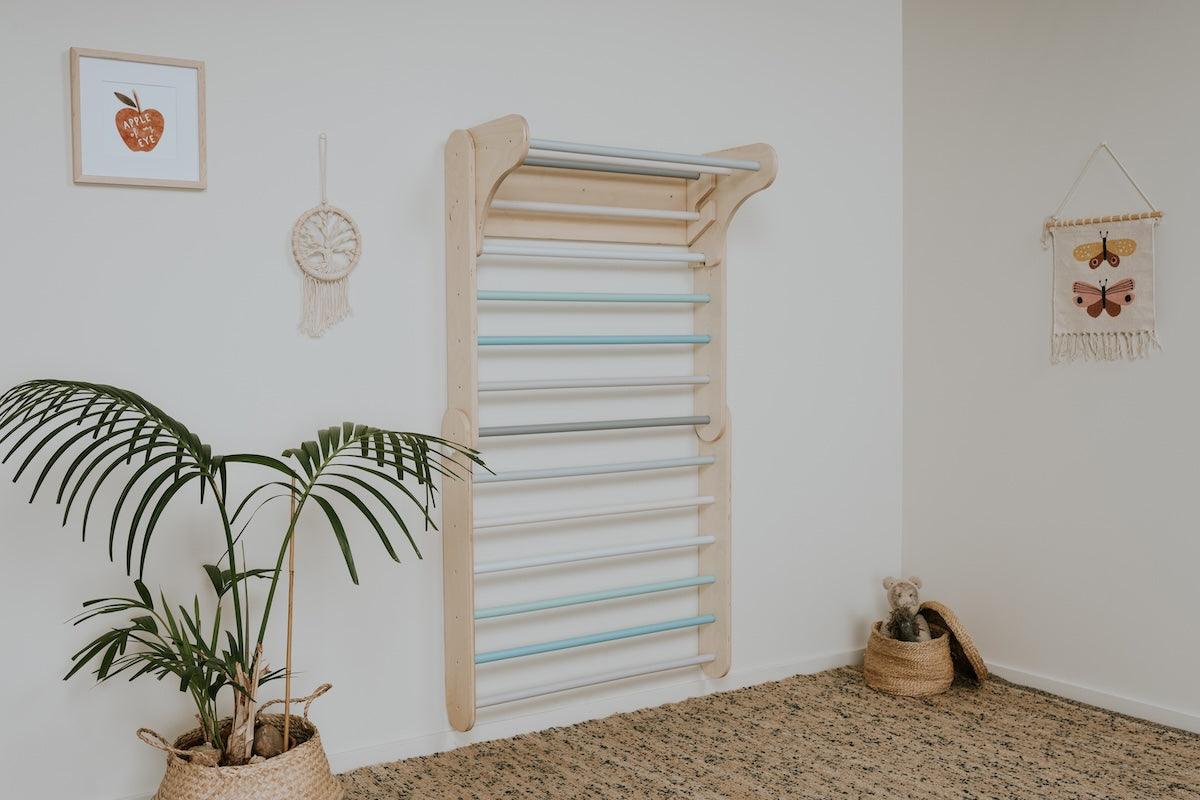 Pikler Dreieck und Sprossenwand 2in1 von leg&go - Kletterling – einfach Kind sein