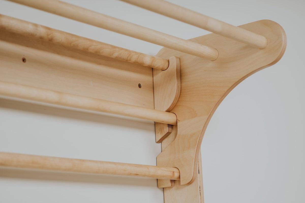 Pikler Dreieck und Sprossenwand 2in1 von leg&go - Kletterling – einfach Kind sein