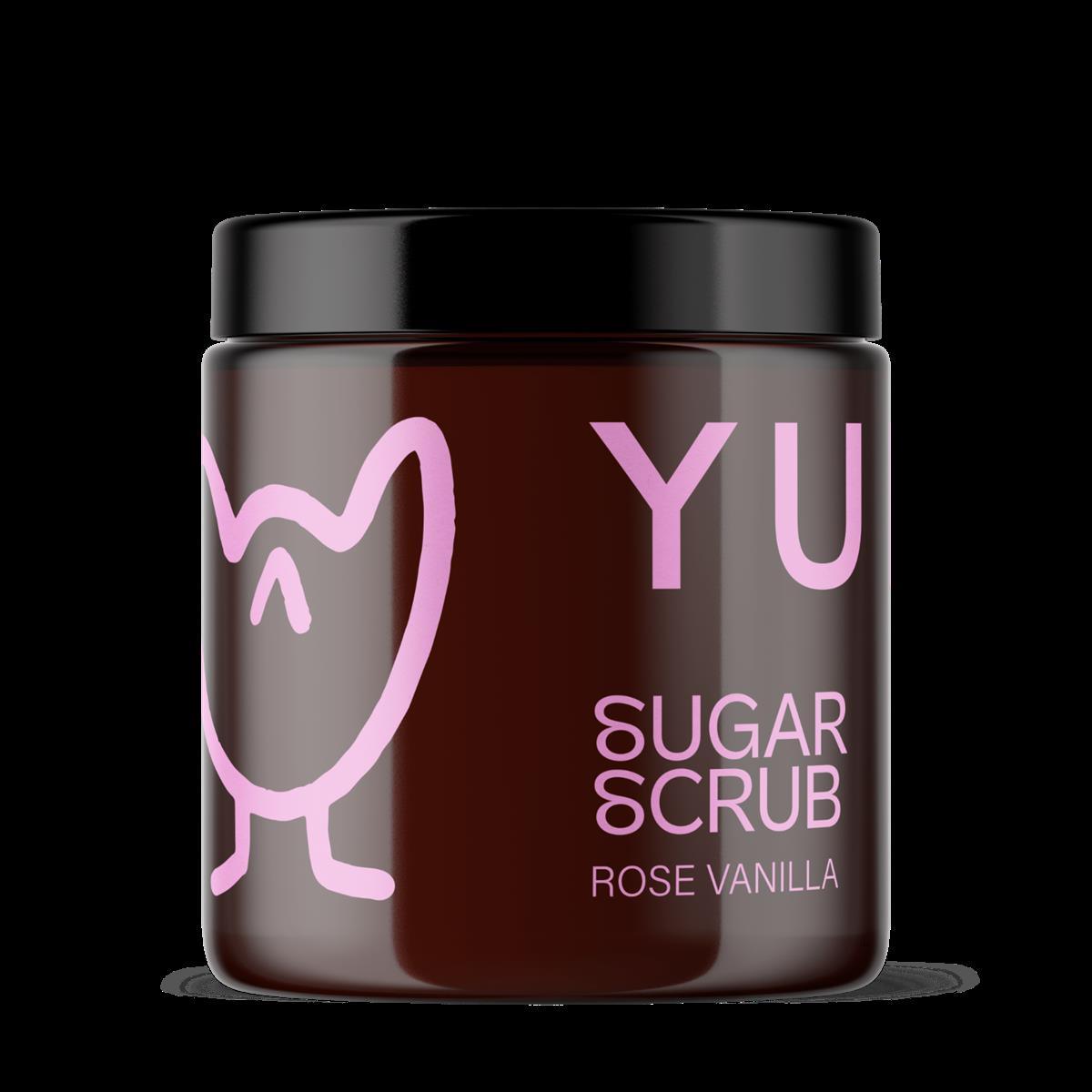 Sugar Scrub Rose Vanilla 200g von YUKIES - Kletterling – einfach Kind sein