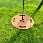 Tellerschaukel - Set braun - Kletterling – einfach Kind sein
