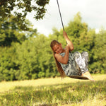 Tellerschaukel - Set grau - Kletterling – einfach Kind sein