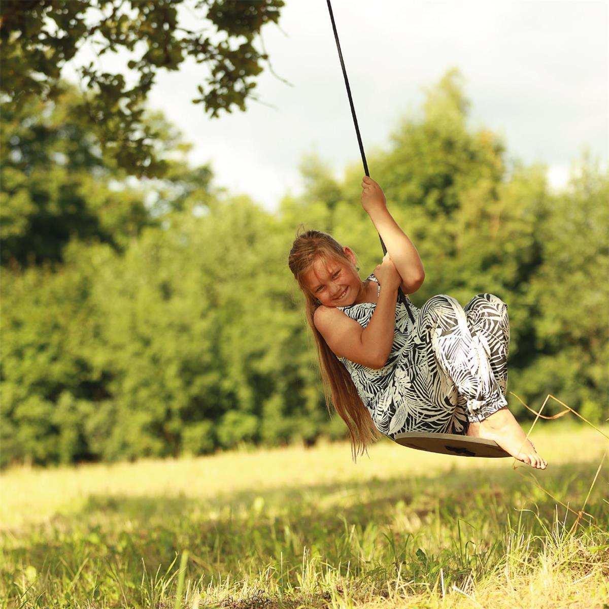 Tellerschaukel - Set grau - Kletterling – einfach Kind sein