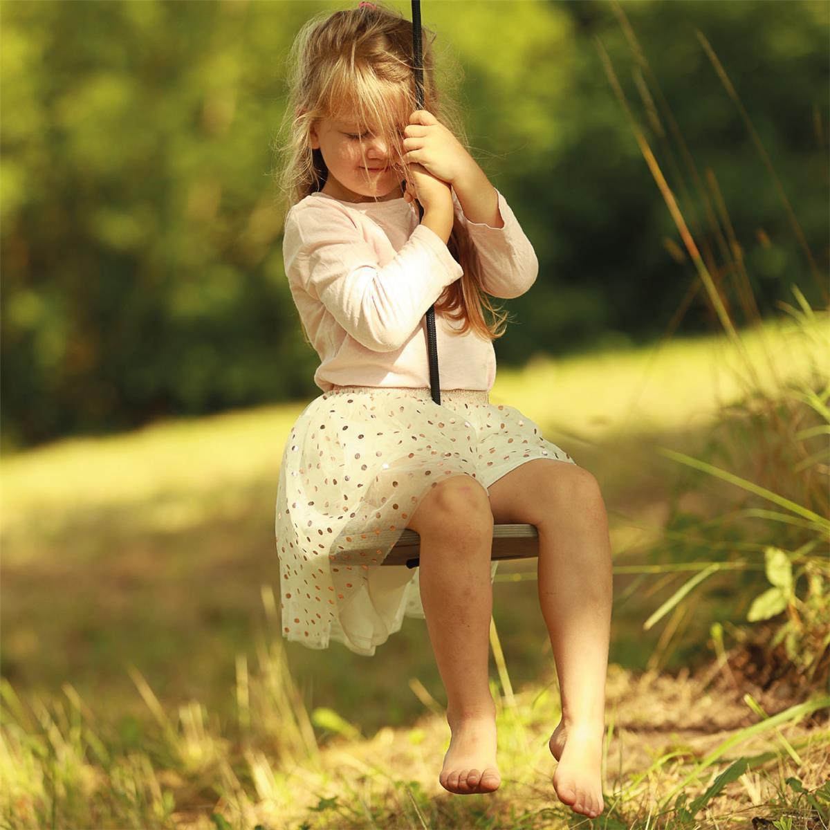 Tellerschaukel - Set braun - Kletterling – einfach Kind sein