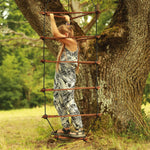 Strickleiter Triangle Schaukel Set mittelgrau - Kletterling – einfach Kind sein