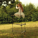 Strickleiter Triangle Schaukel Set groß grau - Kletterling – einfach Kind sein