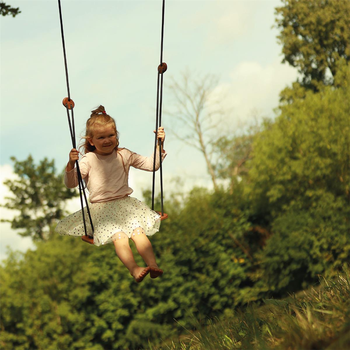 Schaukel für Kinder - Set grau - Kletterling – einfach Kind sein