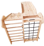 Klettergerüst ROOT 95 + Rutsche | IN & OUTDOOR | 95 cm | Farbe wählbar | klappbar - Kletterling – einfach Kind sein