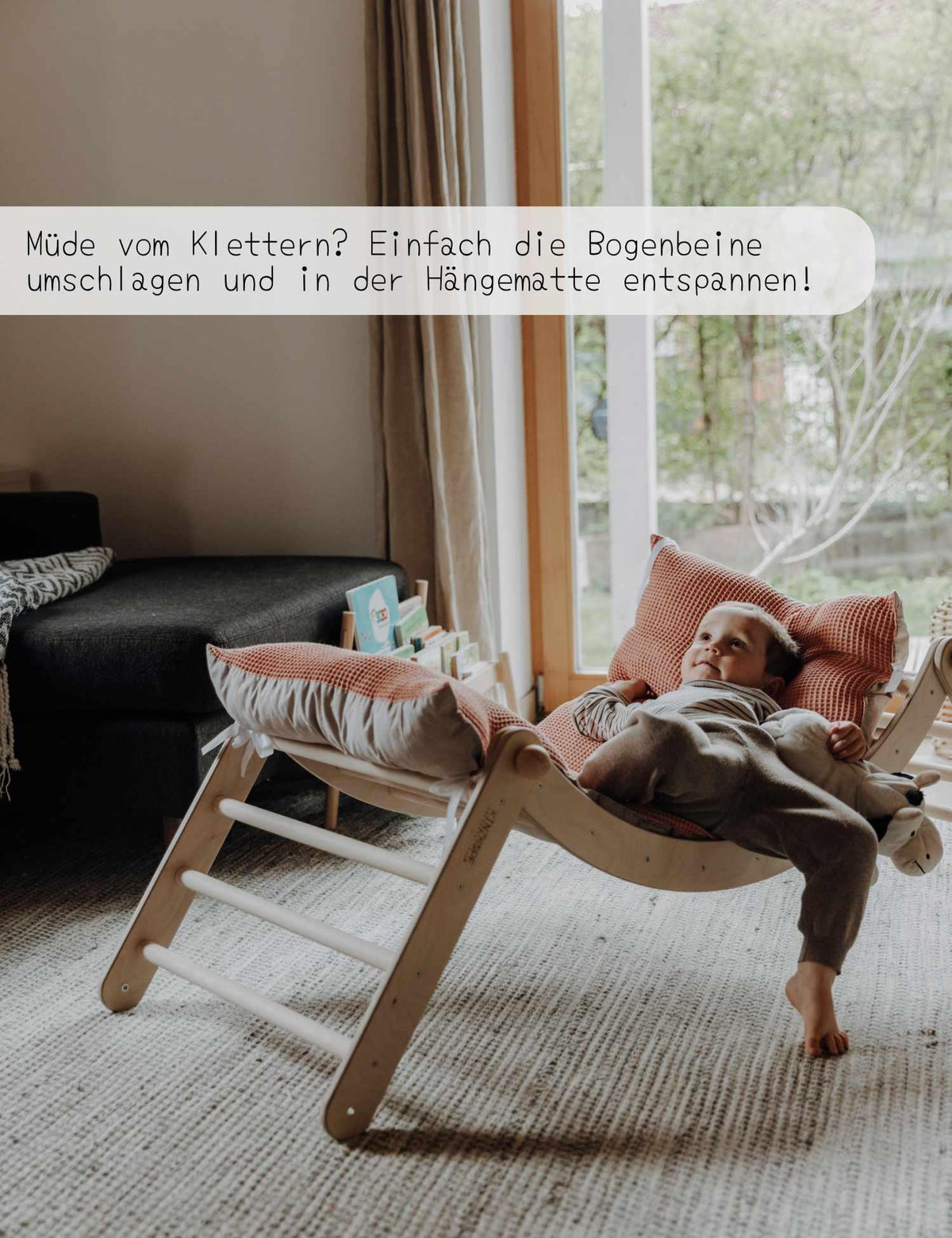 ZAUBERBERG, groß mit Rutsche/Kletterwand - Kletterling – einfach Kind sein